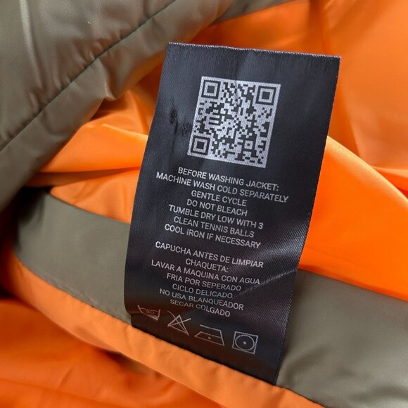 Orolay Women's Thickened Down Jacket Large Hooded Zip-Up Green Outdoor Packable - Picture 5 of 10